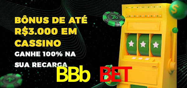 BBb Bet melhor bônus de depósito