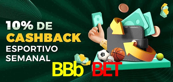 10% de bônus de cashback na BBb Bet